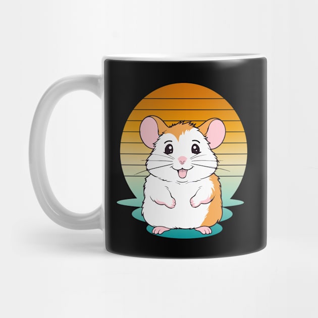 adorable Hamster Lover birthday cool splotch paint by greatnessprint